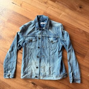 All Saints Denim Jean Trucker Jacket (Size M)